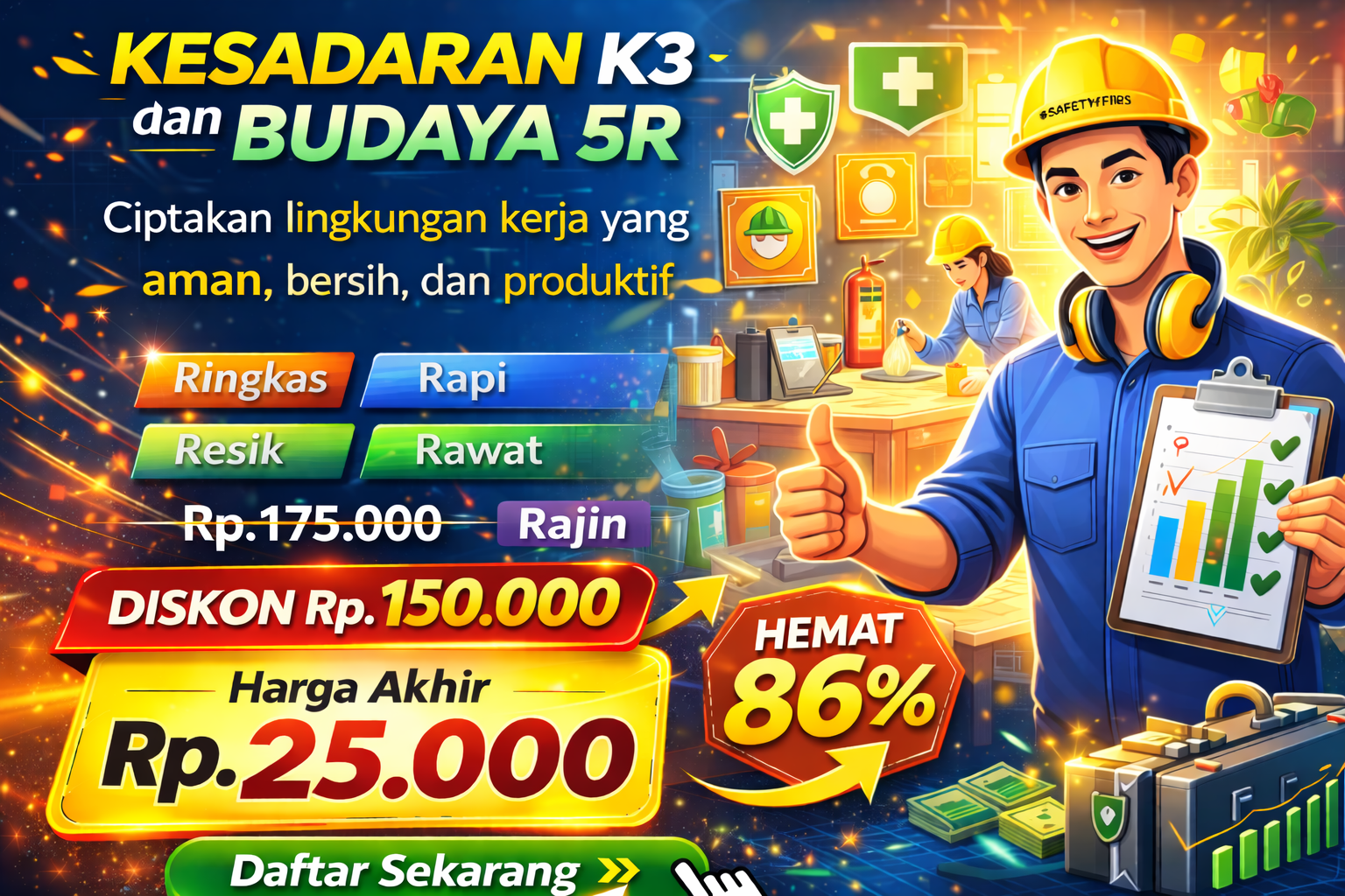 Kesadaran K3 dan Budaya 5R