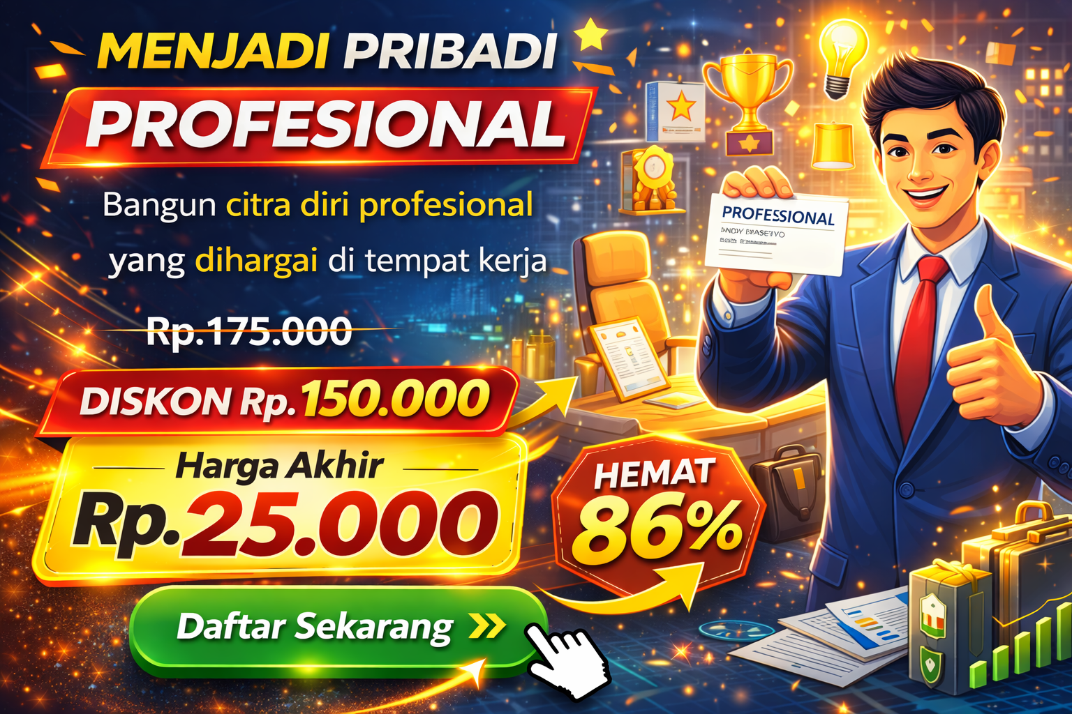 Menjadi Pribadi Profesional di Tempat Kerja