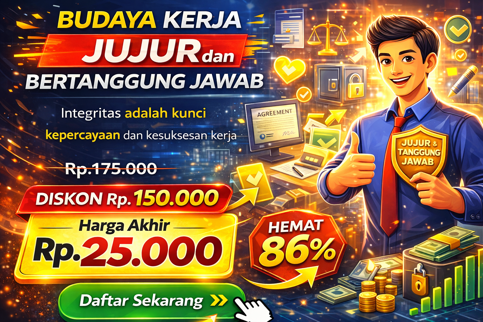 Budaya Kerja Jujur dan Bertanggung Jawab